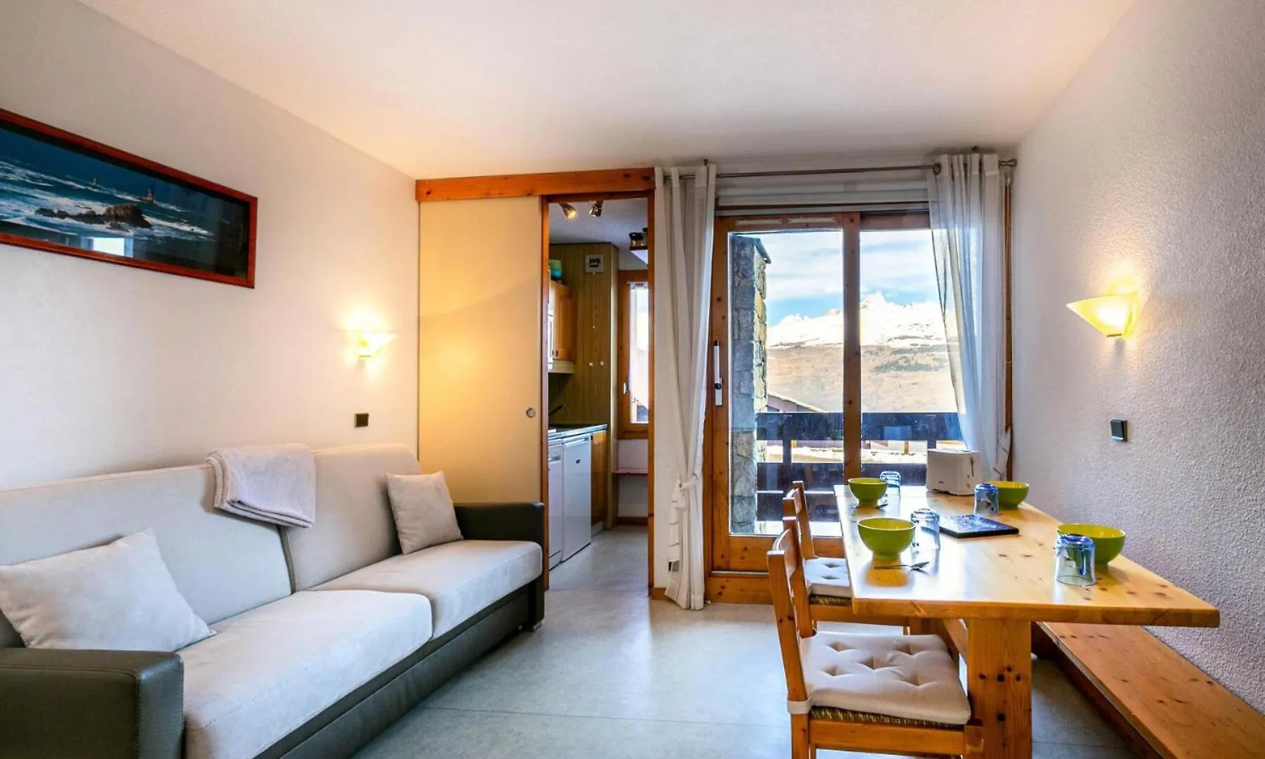 Residence L'Equerre - 2 Pieces Pour 4 Personnes 691 La Plagne-Tarentaise